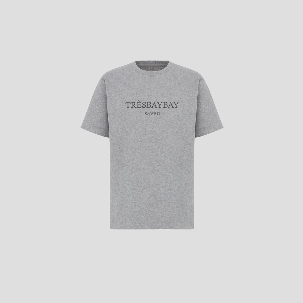 TRÈS SAVED FLORAL CROSS T-SHIRT